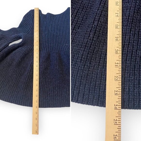 Mes demoiselles North Blue Wool Alpaca blend sweater, Size 3/L - Picture 11 of 11